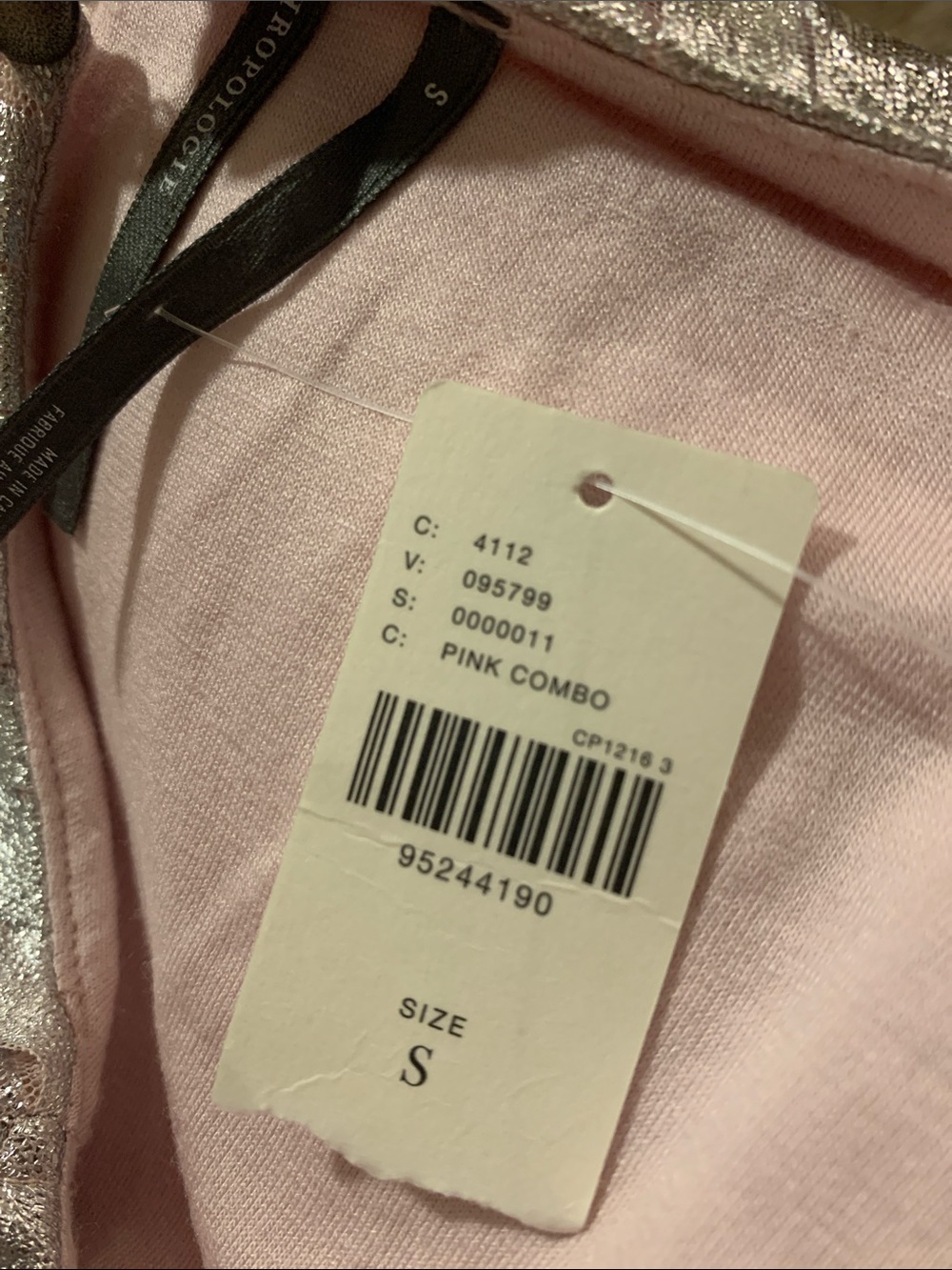 Anthropologie Flutter-Sleeve Foil Pleated Top - Picture 7 of 7
